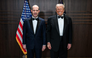 Themeluesi i Bankës TEB takohet me Presidentin e SHBA-së, Donald Trump