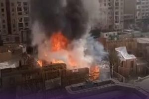 Zjarri shpërthen në studion historike të filmit në Egjipt