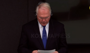 Diplomati amerikan dëshmon në Hagë