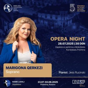 Marigona Qerkezi në Opera Night