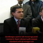 Dorëheqja e parë si akt moral nga posti i ministrit: Rasti i Ahmet Isufit mbetet standard unik që mungon sot
