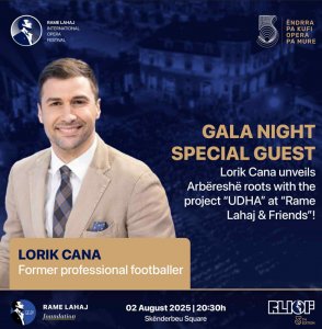 Lorik Cana, i ftuari special i Gala Mbrëmjes “Rame Lahaj & Friends”