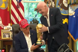 Infantino: Kupën e Botës do ta dorëzojmë bashkë me presidentin e SHBA-së