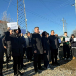 “KEDS, respekto fshatin Koliq – Problemet me rrymë, protestojnë banorët