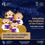 Koncert dedikuar fëmijëve më 27 korrik – Festivali Ndërkombëtar i Operas Rame Lahaj