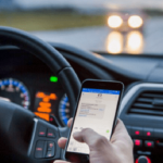 Policia tregon sa vozitës u ndëshkuan në tetor për përdorim telefoni në timon