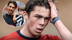 Djali i Buffon shkëlqen, por jo me Italinë