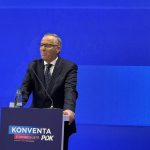 Kryetari i ri i PDK-së në konferencë për media