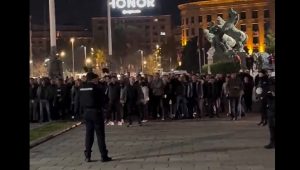 Tensione në Beograd